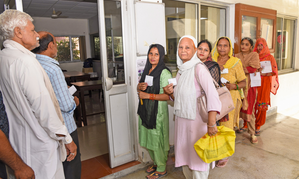 Over 64 pc voters in Haryana turn out for election to 90-seat Assembly