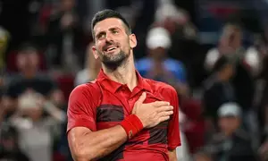 Shanghai Masters 2024: Djokovic battles past Michelsen in tense tie-breaker
