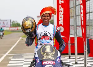 National Motorcycle Racing: Sarthak Chavan makes history, becomes youngest-ever winner in Pro-Stock 301-400cc Open National Motorcycle Racing: Sarthak Chavan makes history, becomes youngest-ever winner in Pro-Stock 301-400cc Open