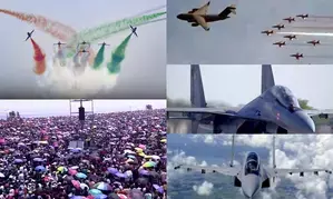 Chennai enthralled at IAF airshow, the first in South India
