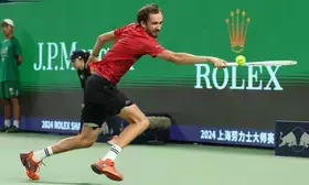 Medvedev beats Arnaldi under roof in Shanghai, doubles matches cancelled due to rain