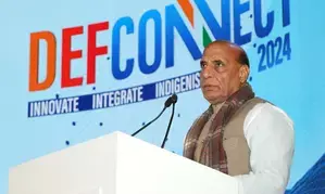 Rajnath Singh to inaugurate DefConnect 4.0 on Monday