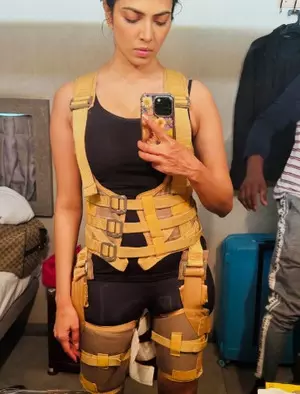 Malavika Mohanan shares a glimpse of her ‘challenging’ shoot prep Malavika Mohanan shares a glimpse of her ‘challenging’ shoot prep