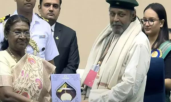 Mithun Chakraborty Honored with Dadasaheb Phalke Award at 70th National Film Awards