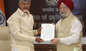 Andhra CM meet Union Ministers, discuss key projects