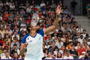 Sindhu crashes out of Arctic Open; Aakarshi, Malvika, Kiran George advance Sindhu crashes out of Arctic Open; Aakarshi, Malvika, Kiran George advance