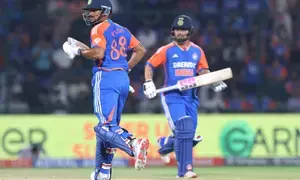 2nd T20I: Nitish Reddy, Rinku Singh hammer fifties as India post 221/9 against Bangladesh