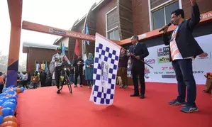 Focus on foreigners as 2nd edition of Race Across India 2024 is flagged off