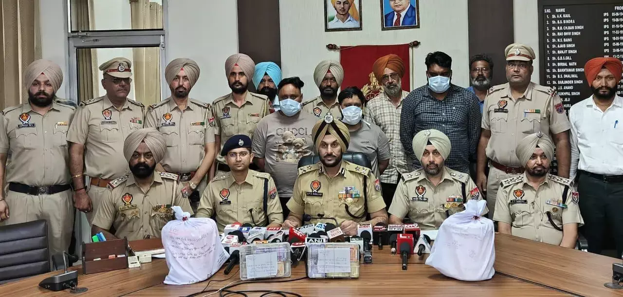 Major Breakthrough in Punjab: Amritsar Police Busts Drug Smuggling Ring, Recovers 4.5 kg Heroin