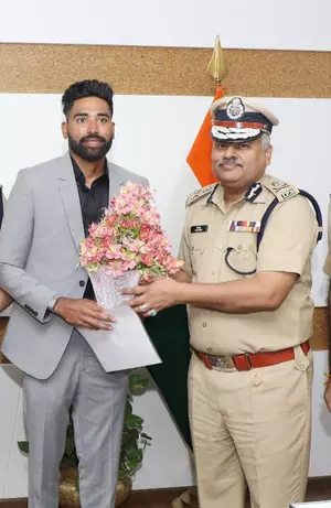 Mohammed Siraj takes over as Deputy Superintendent of Police in Telangana Mohammed Siraj takes over as Deputy Superintendent of Police in Telangana