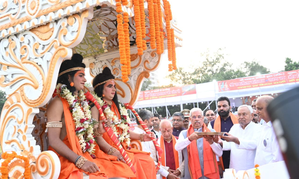 Vijayadashami celebrated with gaiety in Patna’s Gandhi Maidan