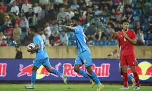 International Friendly: Farukh Choudhary strikes as India hold Vietnam 1-1 in their den