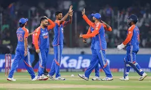 3rd T20I: Bishnoi takes 3-30 as India complete 3-0 sweep with 133-run win over Bangladesh