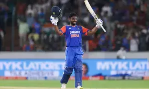 3rd T20I: Samson hits maiden ton as India set new records with series sweep of Bangladesh (ld)