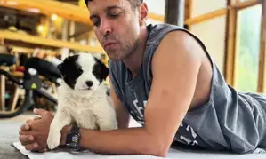 Farhan Akhtar shares a hilarious post about his dog Tuffy