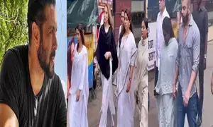 Salman Khan’s family reaches Baba Siddique’s home, superstar gives it a miss