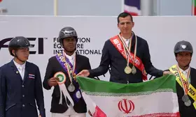 India clinches double podium as Iran tops AEF Cup CSIY-B overall standings