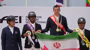 India clinches double podium as Iran tops AEF Cup CSIY-B overall standings