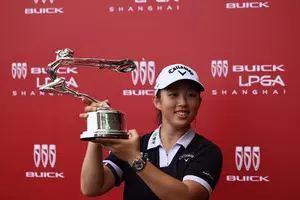 Yin Ruoning becomes first Chinese golfer to claim LPGA Shanghai title