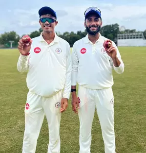 Ranji Trophy: Manan Hingrajia, Priyajitsing Jadeja shine as Gujarat crush Hyderabad by 126 runs Ranji Trophy: Manan Hingrajia, Priyajitsing Jadeja shine as Gujarat crush Hyderabad by 126 runs