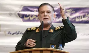 Iran holds funeral for slain senior commander