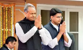 Ashok Gehlot & Sachin Pilot to work together in Maha elections