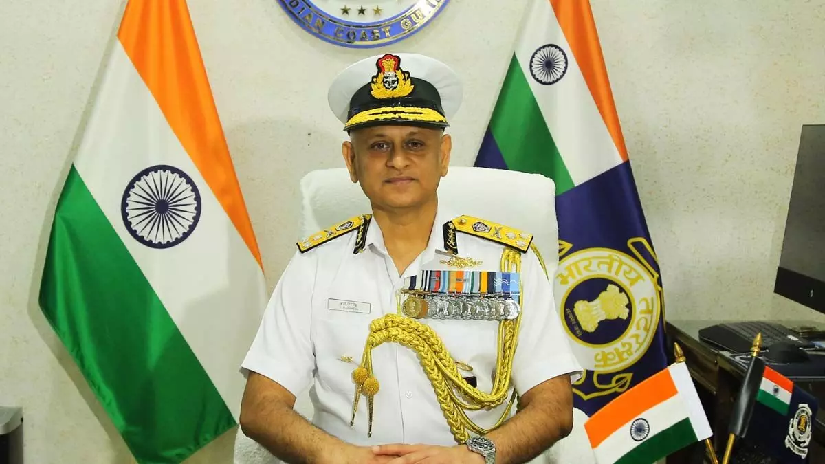 Parmesh Sivamani Appointed as the 26th Director General of the Indian Coast Guard Parmesh Sivamani Appointed as the 26th Director General of the Indian Coast Guard