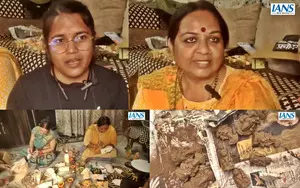 Vocal for local: Women crafting eco-friendly Ganesh, Lakshmi idols from cow dung ahead of Diwali