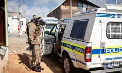 South African police detain suspects for mass shooting