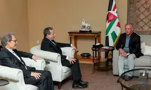Jordanian King meets Iranian FM on regional de-escalation