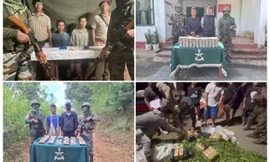 Drugs valued at Rs 66.27 cr seized in Mizoram in one week, two Myanmarese among 6 held