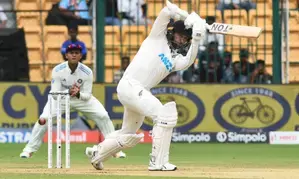 1st Test: Conway scores 91 as New Zealand end day two at 180/3, lead India by 134 runs