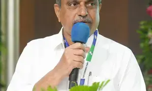 YSRCP leader Sajjala Ramakrishna Reddy appears before police in TDP office attack case