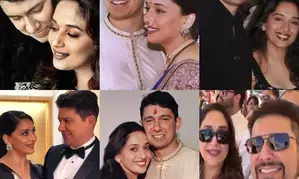 Madhuri Dixit’s husband pours his heart out on 25th anniversary