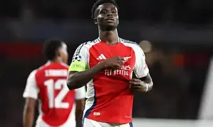 Arteta provides update on Bukayo Sakas injury, says not serious