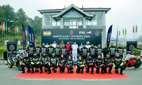 ‘Far from the sea, close to our hearts’: Eastern Naval Chief flags off ‘Northeast Odyssey’