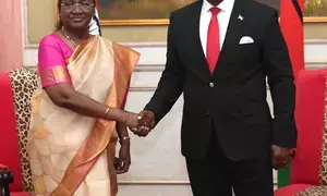 President Murmu meets Malawi counterpart, holds delegation-level talks