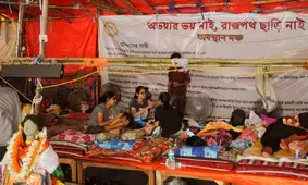 RG Kar: Hunger strike by junior doctors enters day 15