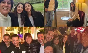 Chunky Panday shares glimpses of Times of London from Housefull 5 set