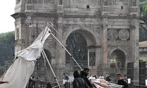 Italy swept by heavy rainfalls, flooding