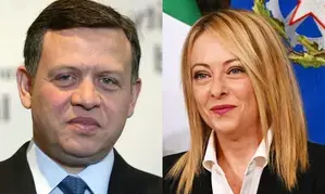 Jordanian King, Italian PM discuss situation in Gaza, Lebanon