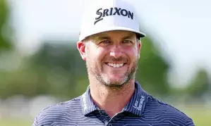 Canadian Pendrith leads at weather-hit Shriners Open