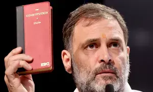 There is a fight between Constitution and Manusmriti in the country: Rahul Gandhi