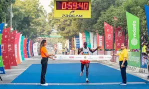 Delhi Half Marathon: Cheptegei, Eyayu bag titles; Barwal and Lili shine in Indian Elite categories