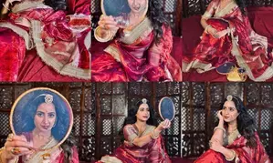 Aishwarya Sharma shares gorgeous pictures on Karwa Chauth