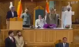 J&Ks new MLAs sworn in, Omar Abdullah takes oath in Kashmiri