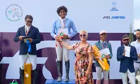 Equestrian: Barath Manoharan wins inaugural FEI Concours Saut International 2 event