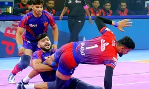 PKL Season 11: UP Yoddhas start campaign with a closely-fought win over Dabang Delhi
