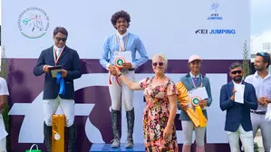 Equestrian: Barath Manoharan wins inaugural FEI Concours Saut International 2 event Equestrian: Barath Manoharan wins inaugural FEI Concours Saut International 2 event