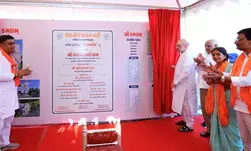 HM Amit Shah inaugurates five-storey BJP office in Gandhinagar